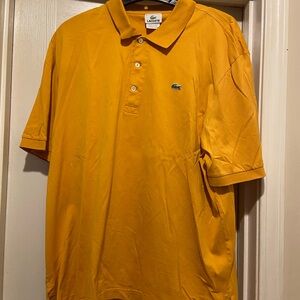 Lacoste Men's Mustard Polo Shirt